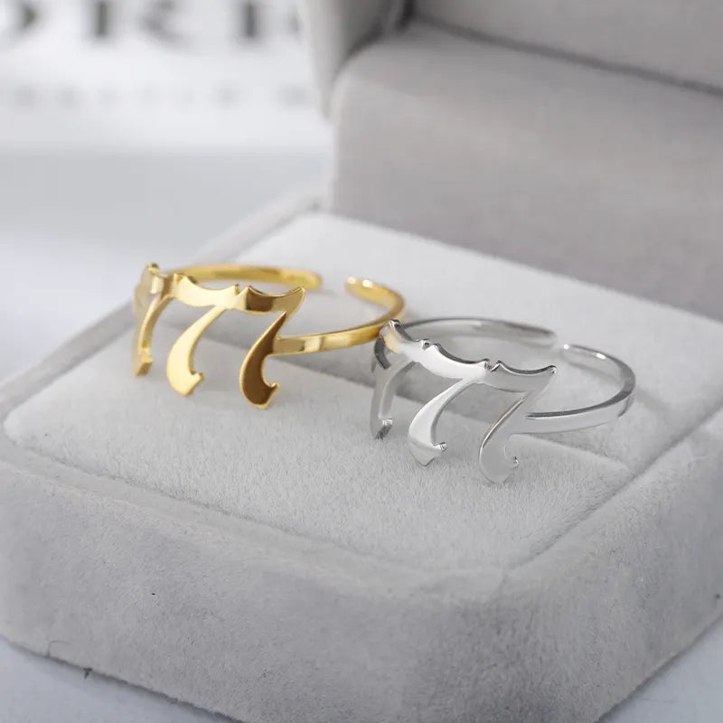 angel number ring 777