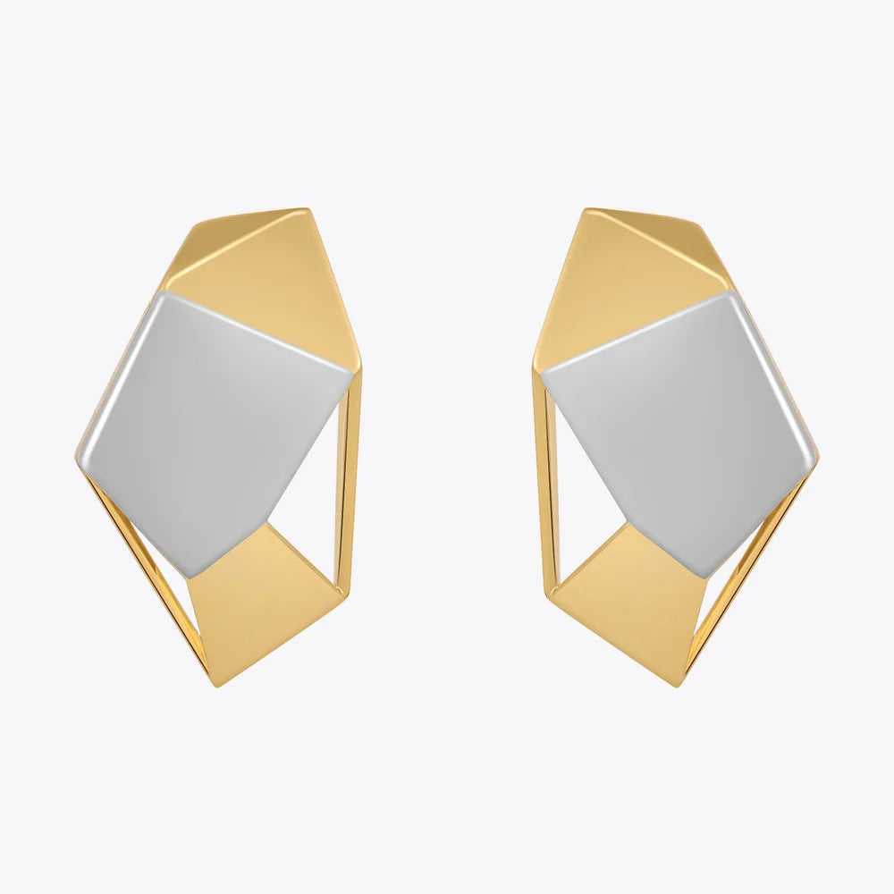 Bold Geometry: Unique Statement Earrings