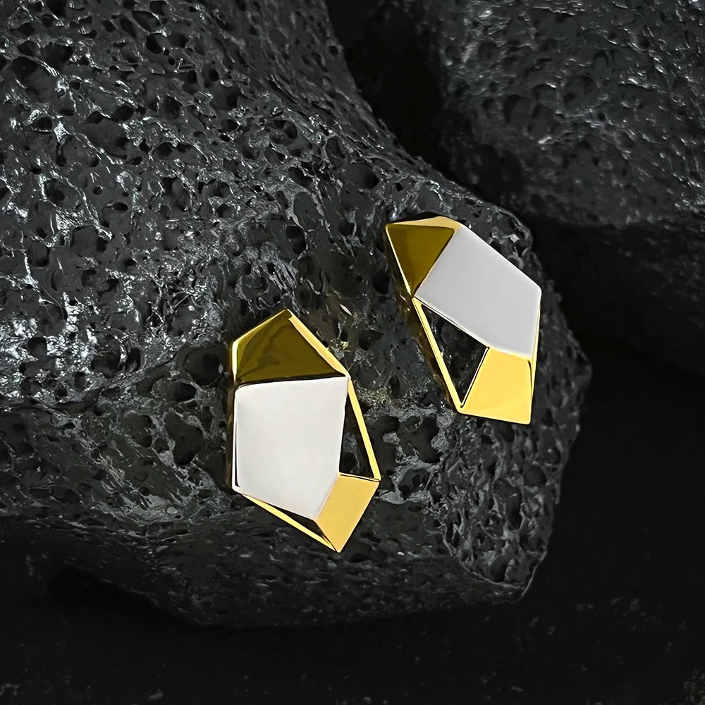 Bold Geometry: Unique Statement Earrings