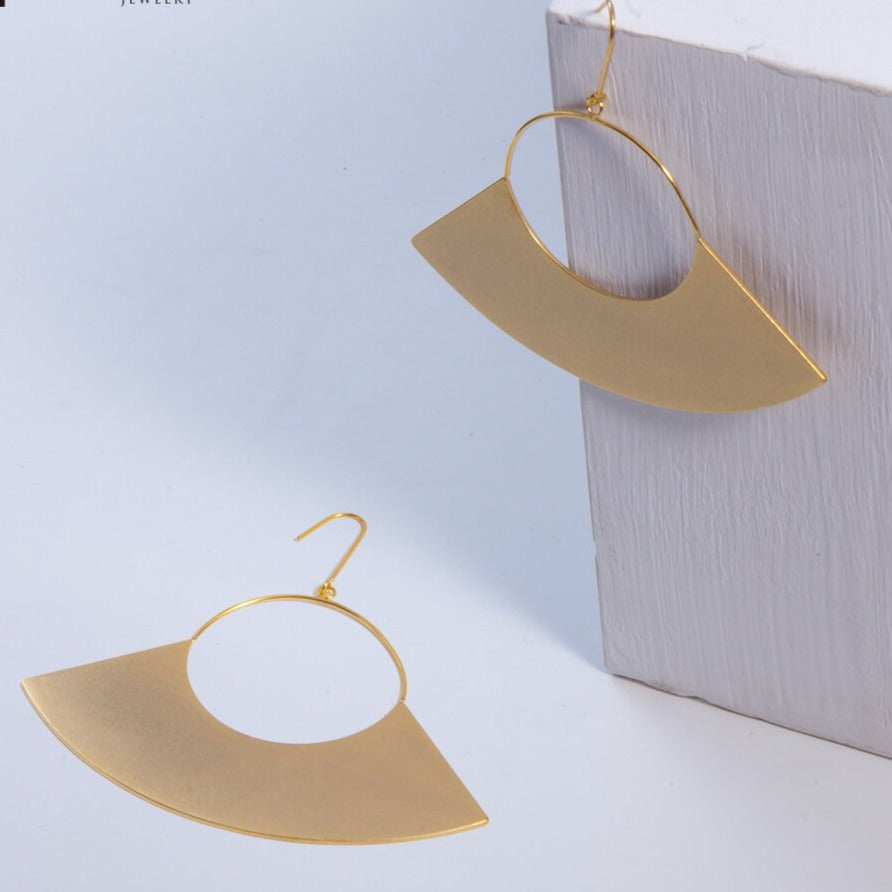 Dangle Earrings UK gold