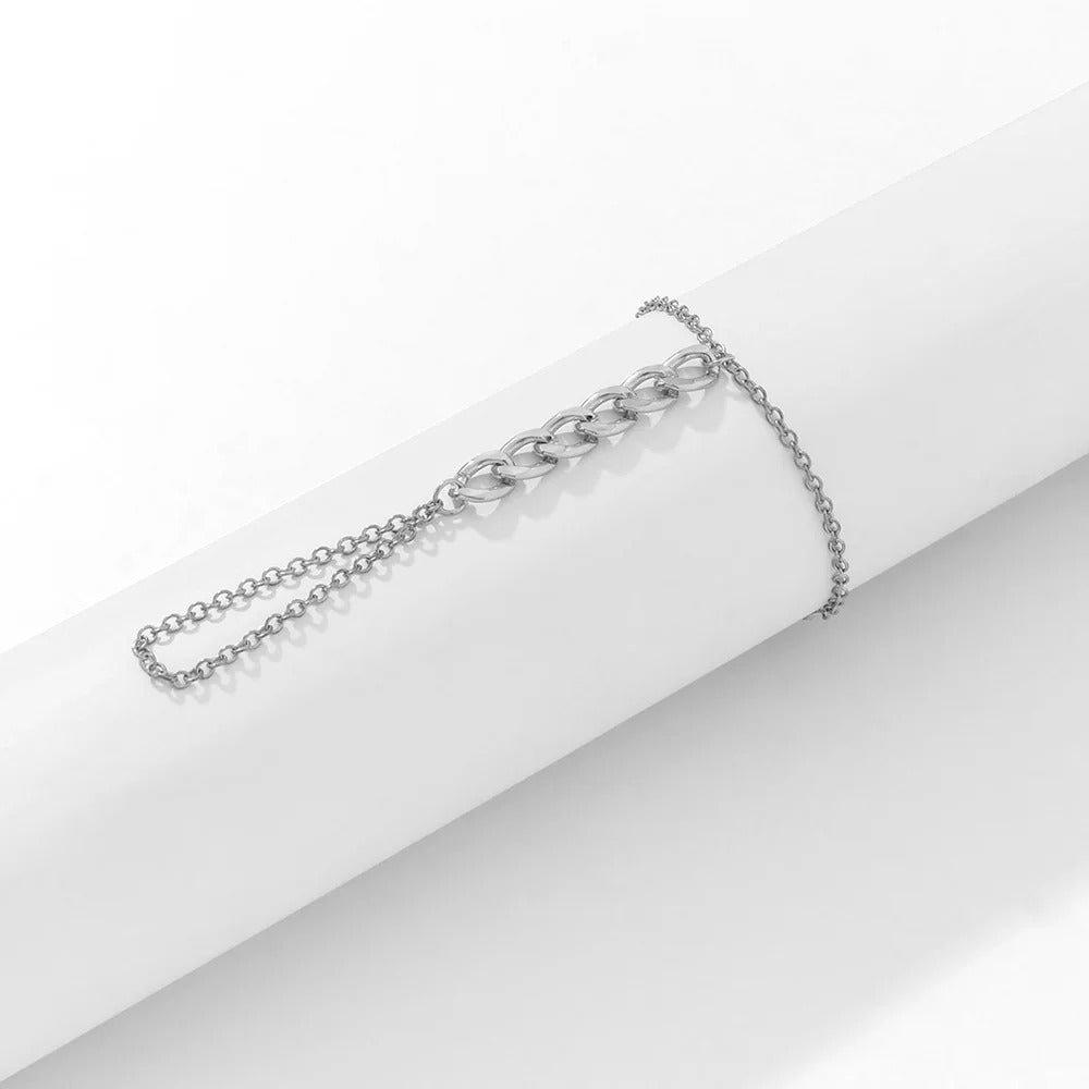 Boho Hand Chain Ring Bracelet