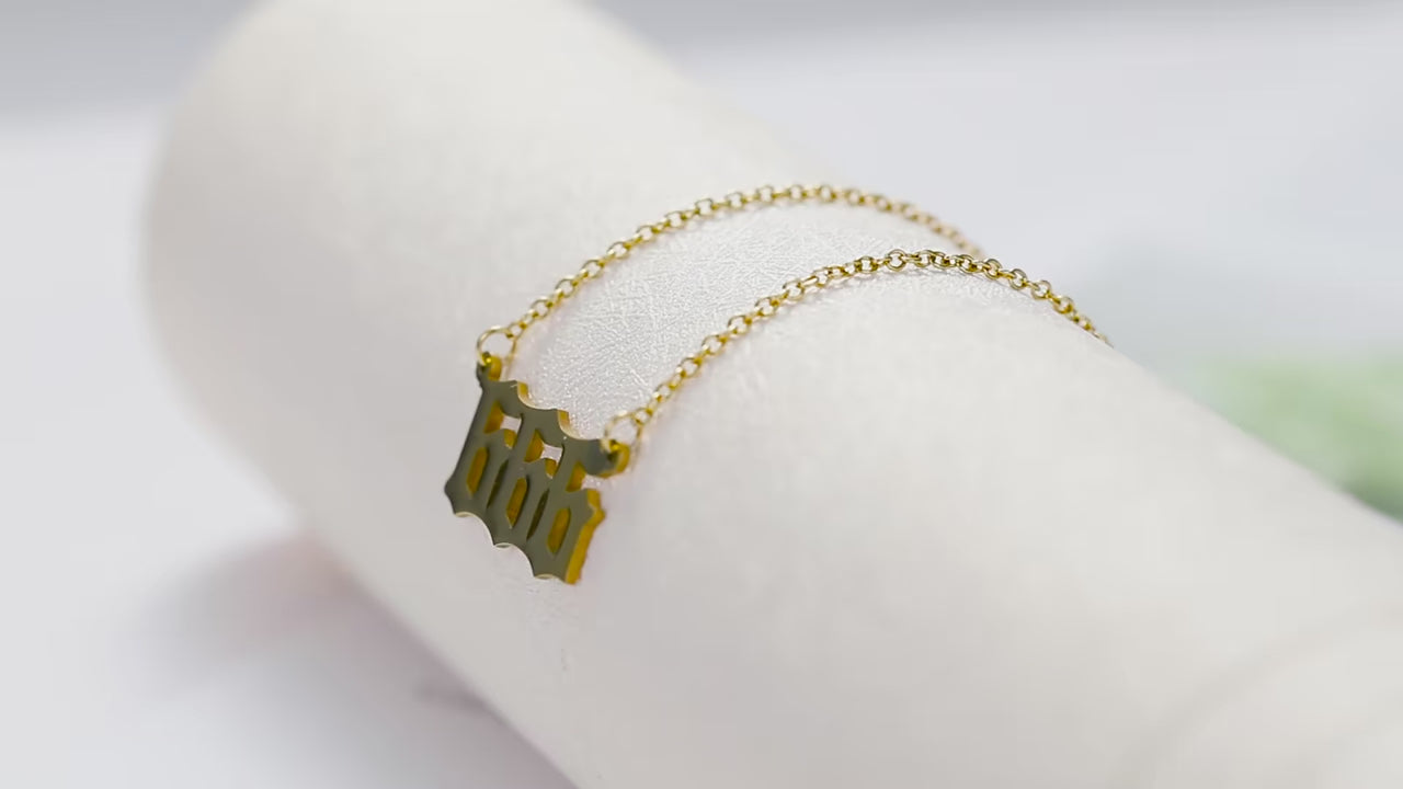 angel number jewellery UK