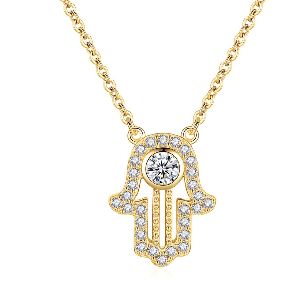 Hamsa Hand Necklace