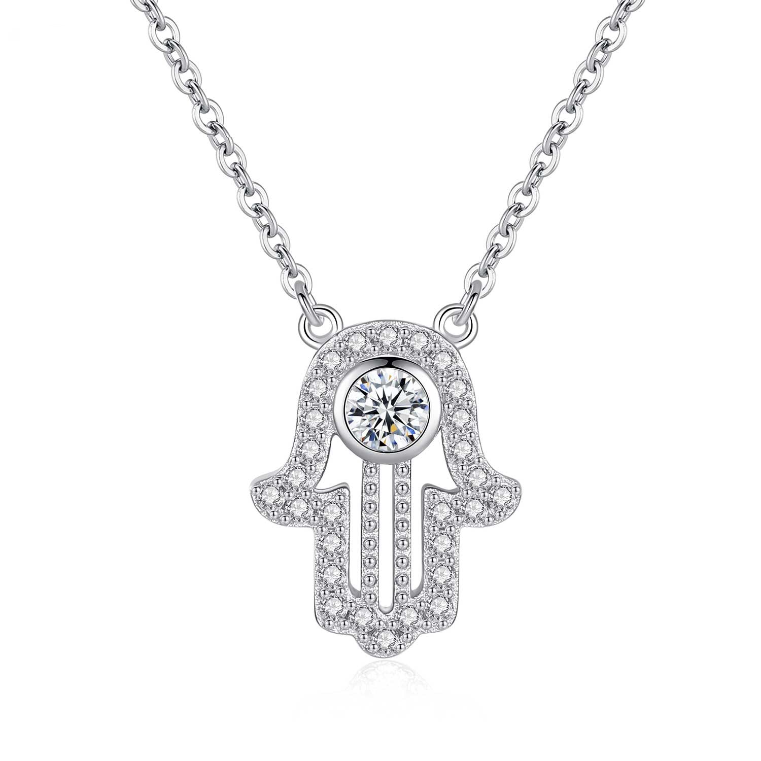 Hamsa Hand Necklace