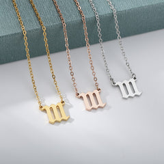 Angel Number Necklace 111