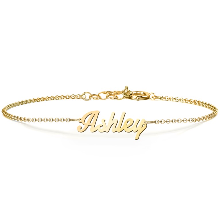 personalised custom name bracelet