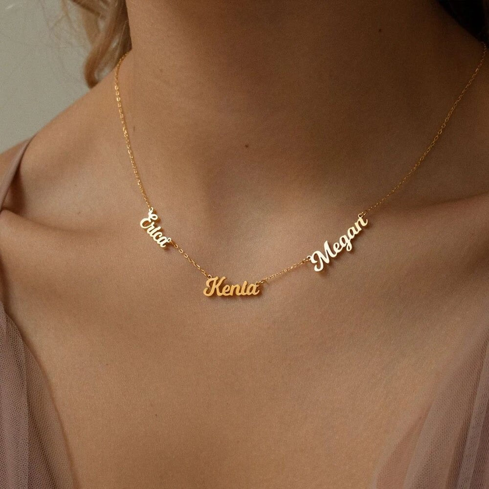 Personalised Multiple Names Necklace