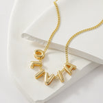 Personalised Bubble Letter Necklace