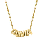 Personalised Bubble Letter Necklace