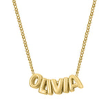 Personalised Bubble Letter Necklace