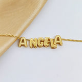 Personalised Bubble Letter Necklace