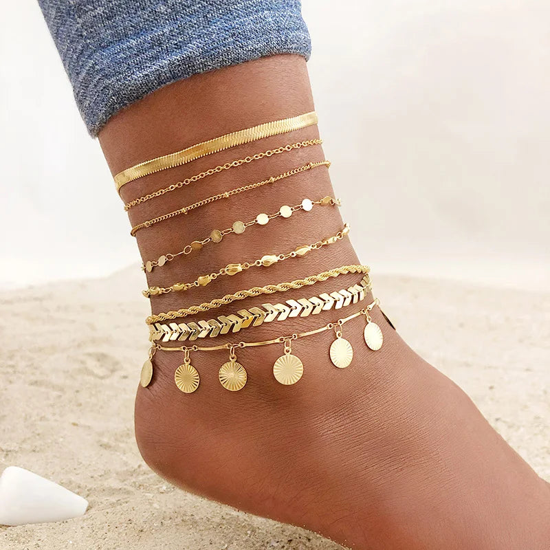 Boho Bliss for Your Ankles: Beach-Ready Anklets 