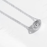 Evil Eye 925 Sterling Silver Necklace