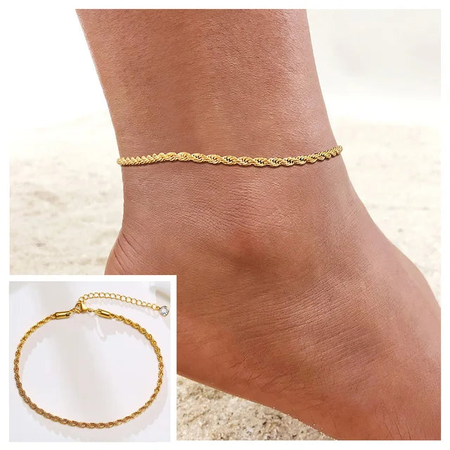 Boho Bliss for Your Ankles: Beach-Ready Anklets 