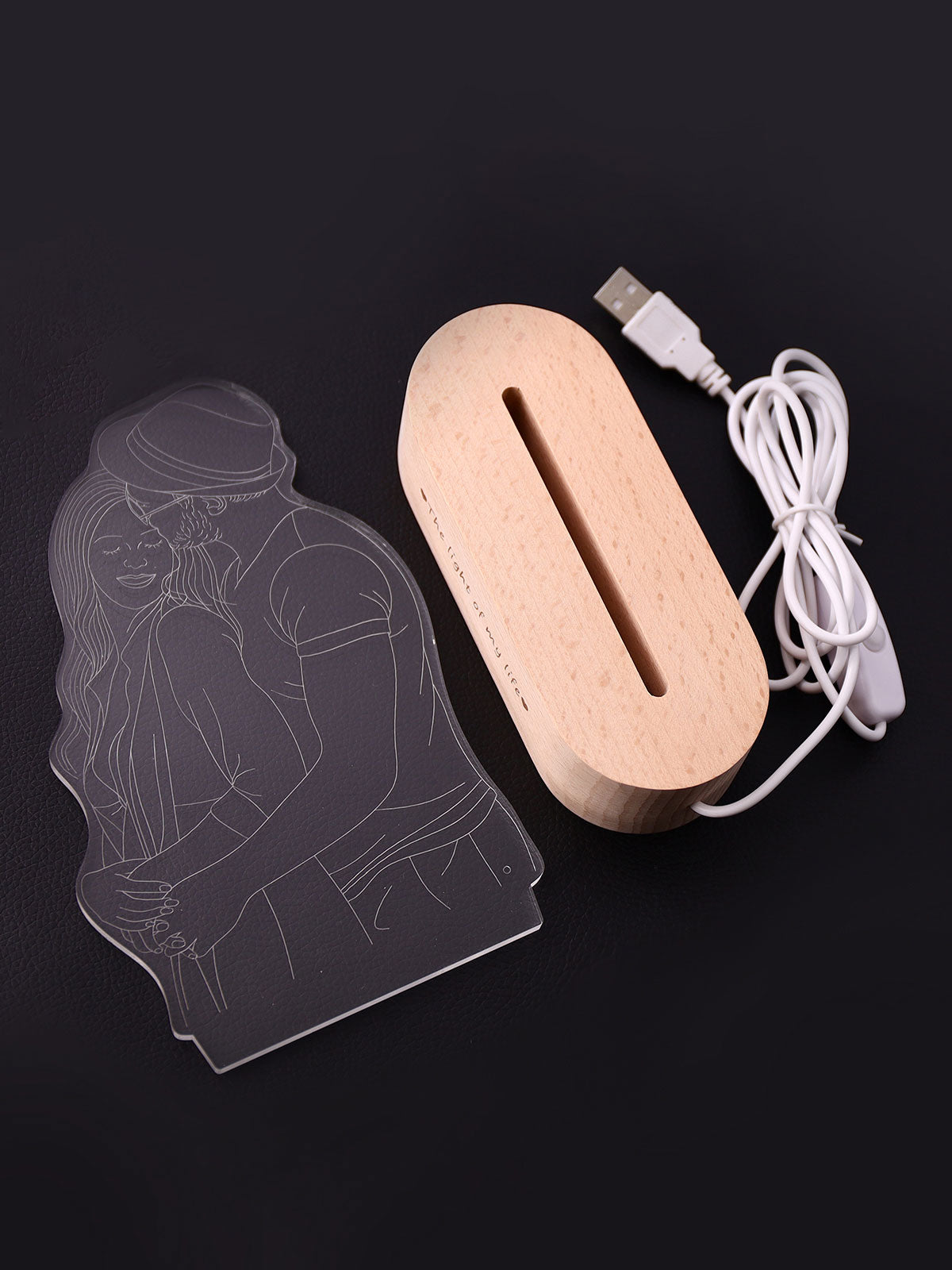 Personalised Custom Photo 3D Night Light Lamp 