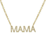 Personalised Capital Letters Crystals Name Necklace 