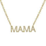Personalised Capital Letters Crystals Name Necklace 