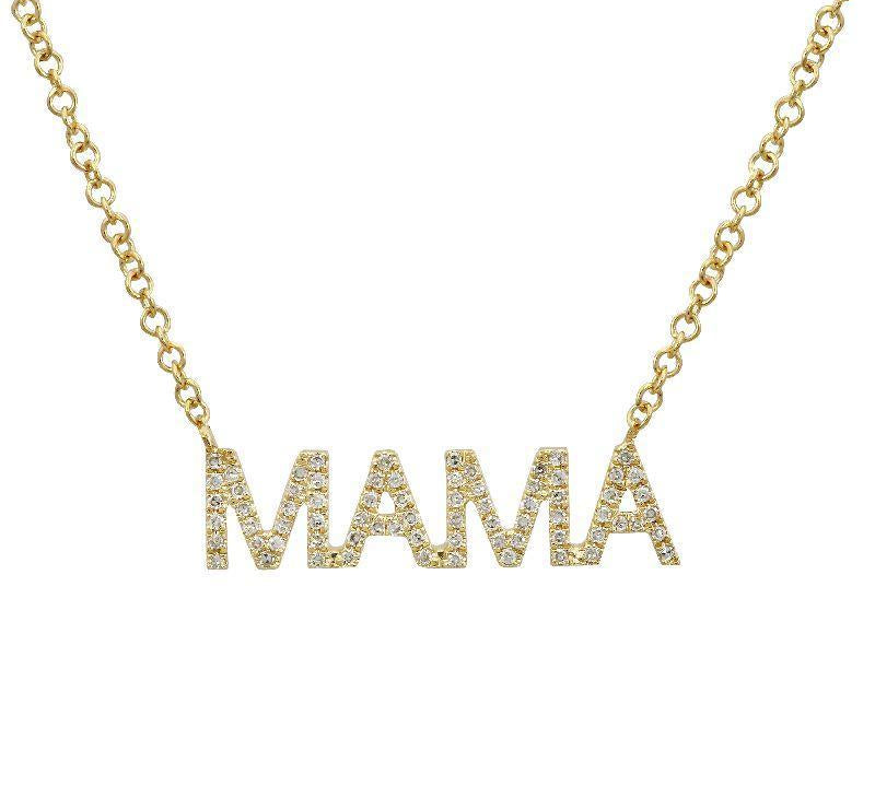 Personalised Capital Letters Crystals Name Necklace 