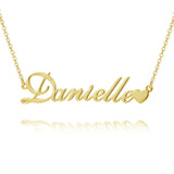 Personalised Name Necklace with Heart 