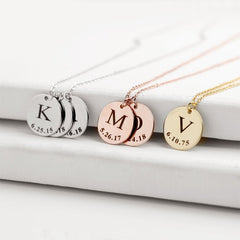 Personalised Necklace for Mums - Inspired by Kate Middleton 