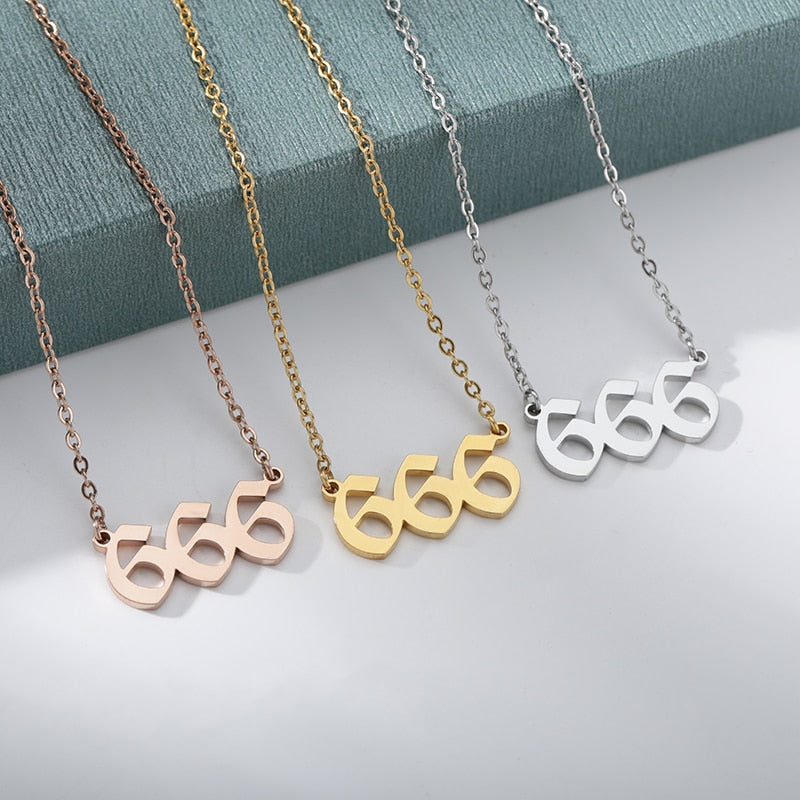 Angel Number Necklace 666