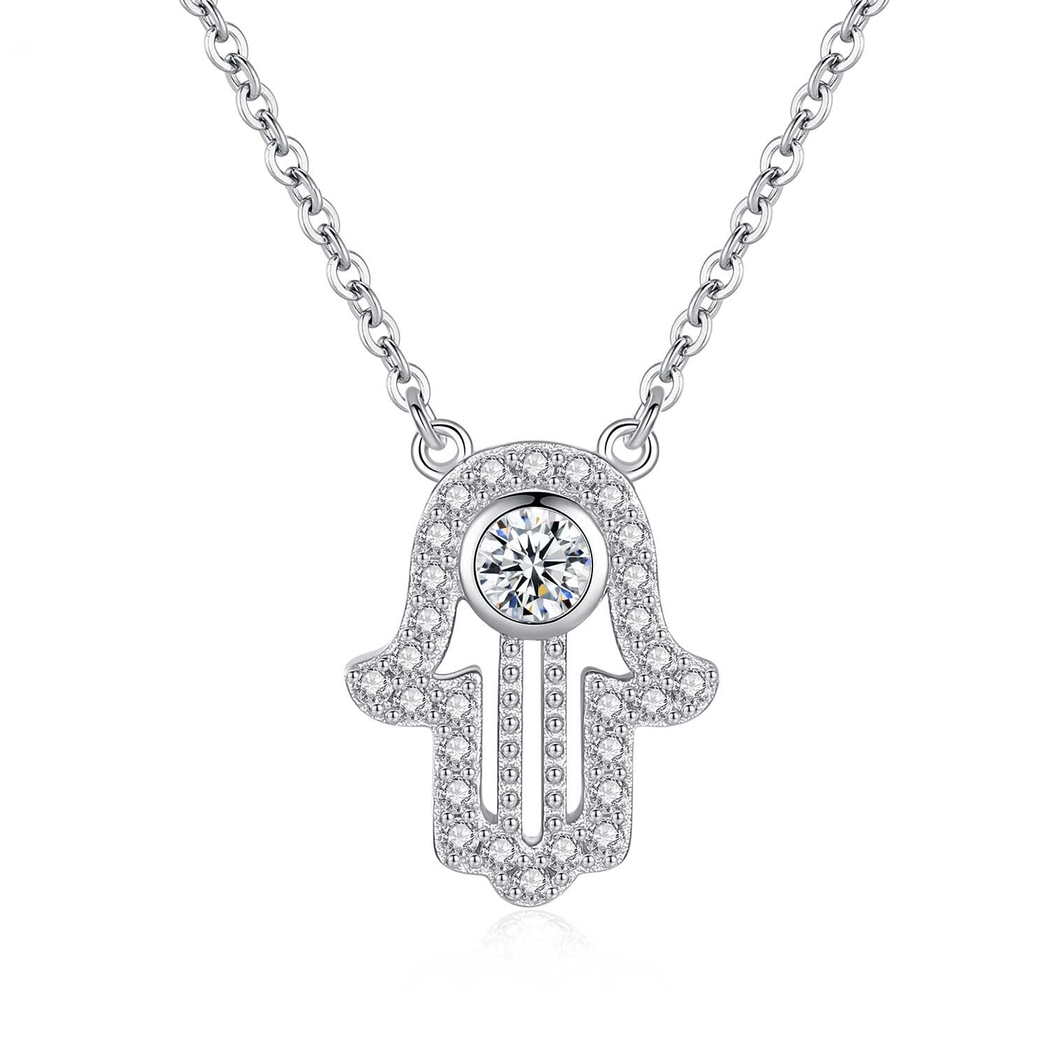 Hamsa Hand of Fatima Necklace