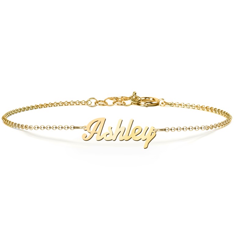 personalised custom name bracelet