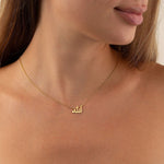 Allah Gold Pendant Necklace