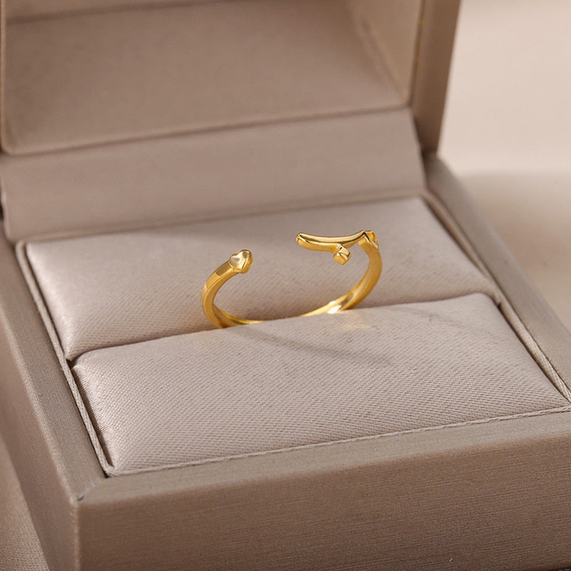 LOVE Arabic Hub Ring