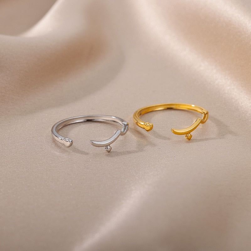 LOVE Arabic Hub Ring