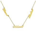 Personalised Multiple Names Necklace