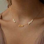 Personalised Multiple Names Necklace