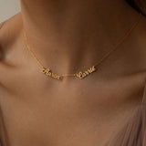 Personalised Multiple Names Necklace