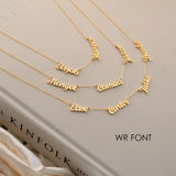 Personalised Multiple Names Necklace