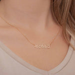 personalised custom hindi name necklace