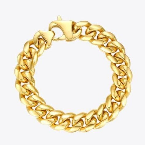Chunky Gold Chain Bracelet Unique