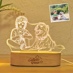 Personalised Custom Photo 3D Night Light Lamp 