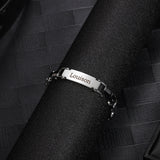 Personalised Silver Bracelet For Men