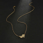 Personalised Bengali Name Necklace 18ct Gold Plated