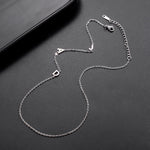 Personalised Sideways Initials Necklace Inspired by Meghan Markle