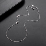 Personalised Sideways Initials Necklace Inspired by Meghan Markle